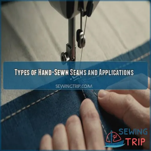 Types of Hand-Sewn Seams and Applications