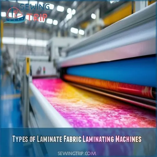 Types of Laminate Fabric Laminating Machines