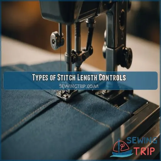 Types of Stitch Length Controls