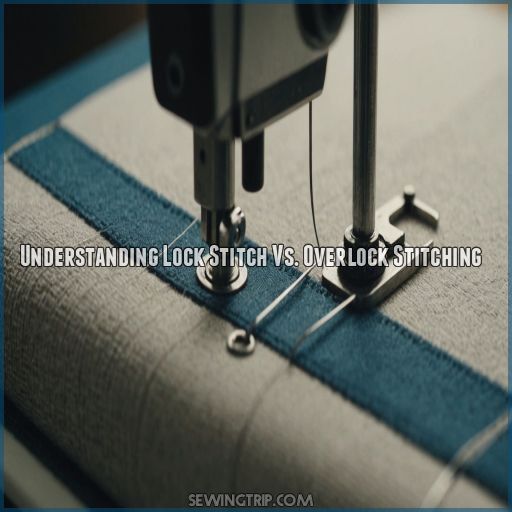 Understanding Lock Stitch Vs. Overlock Stitching Understanding Lock Stitch Vs. Overlock Stitching