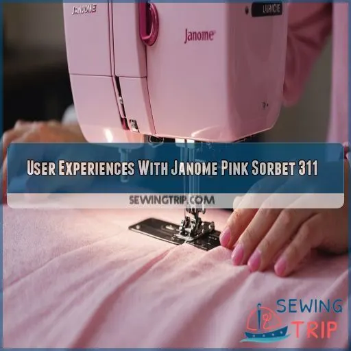 User Experiences With Janome Pink Sorbet 311