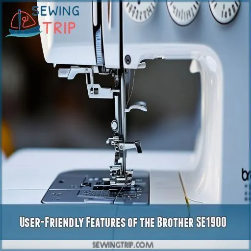 User-Friendly Features of the Brother SE1900