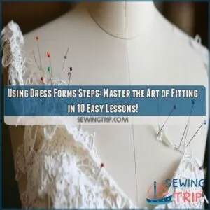 using dress forms steps