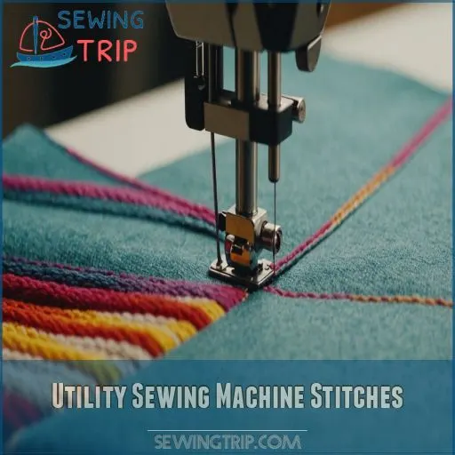 Utility Sewing Machine Stitches