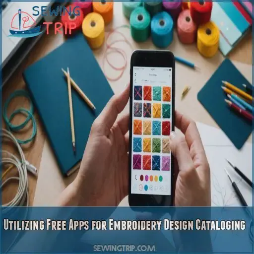 Utilizing Free Apps for Embroidery Design Cataloging