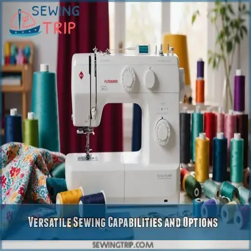 Versatile Sewing Capabilities and Options