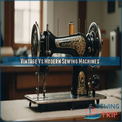 Vintage Vs Modern Sewing Machines