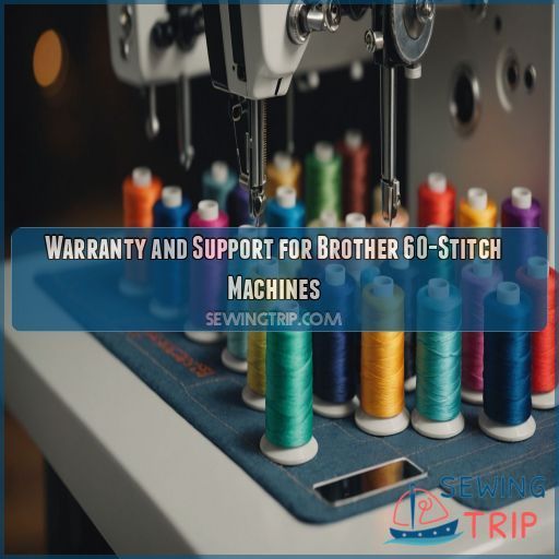 Warranty and Support for Brother 60-Stitch Machines