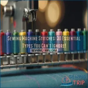 what are the different types of sewing machine stitches