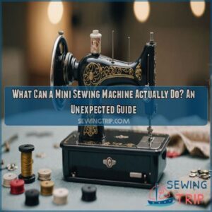 what can a mini sewing machine do