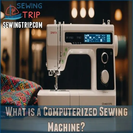 What is a Computerized Sewing Machine