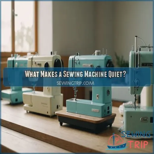 What Makes a Sewing Machine Quiet