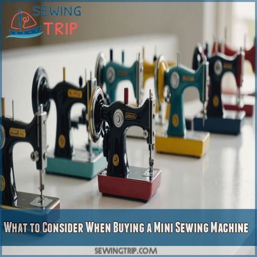 What to Consider When Buying a Mini Sewing Machine