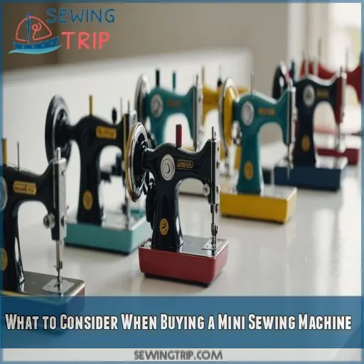 What to Consider When Buying a Mini Sewing Machine