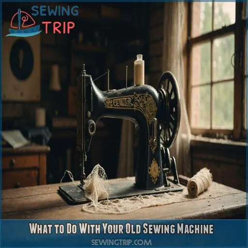 What to Do With Your Old Sewing Machine