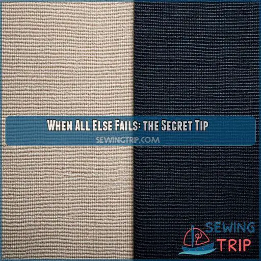 When All Else Fails: the Secret Tip