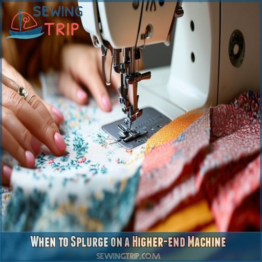 When to Splurge on a Higher-end Machine When to Splurge on a Higher-end Machine