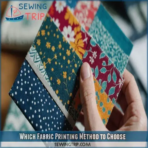 Which Fabric Printing Method to Choose