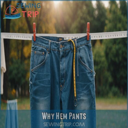 Why Hem Pants Why Hem Pants