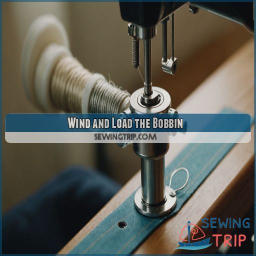 Wind and Load the Bobbin