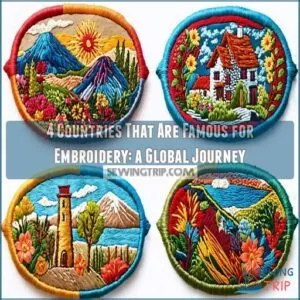 4 countries that are famous for embroidery