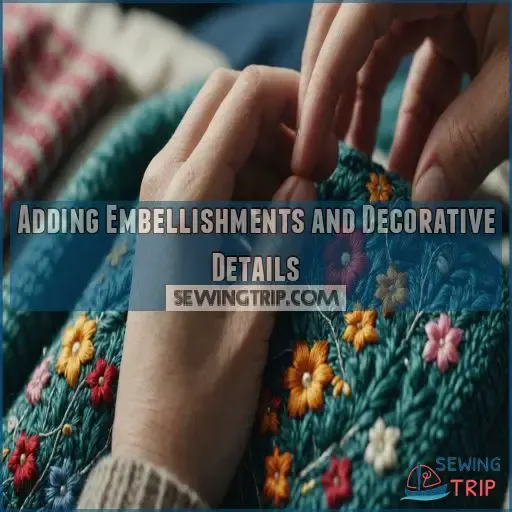 Adding Embellishments and Decorative Details