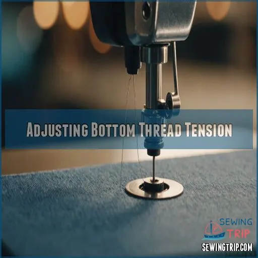 Adjusting Bottom Thread Tension