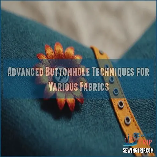 Advanced Buttonhole Techniques for Various Fabrics