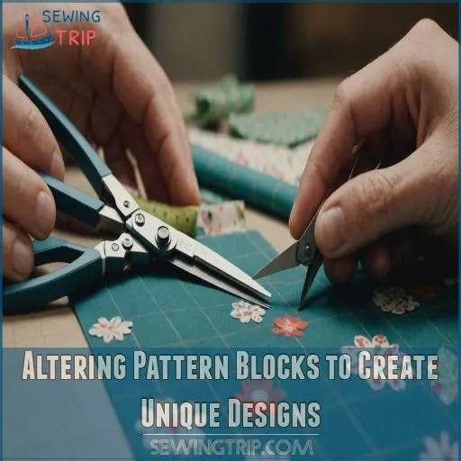 Altering Pattern Blocks to Create Unique Designs