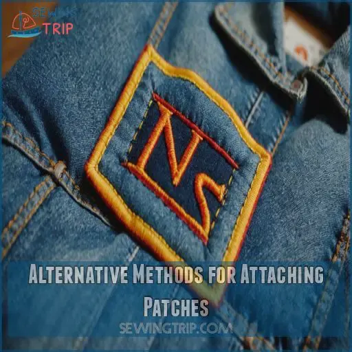 Alternative Methods for Attaching Patches