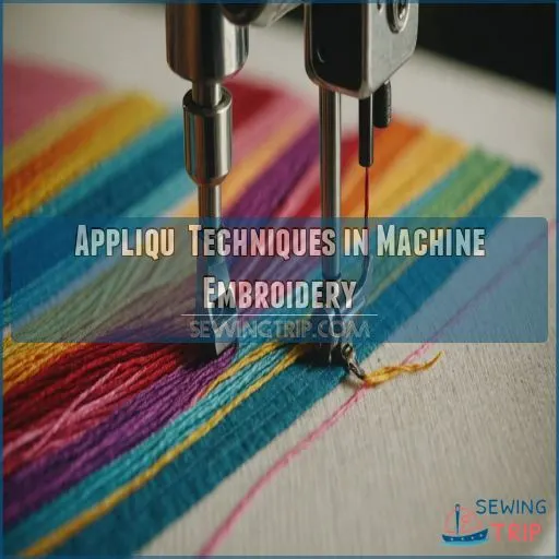 Appliqué Techniques in Machine Embroidery