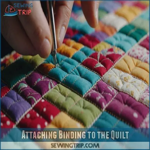 Attaching Binding to the Quilt