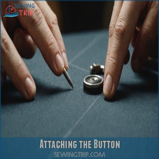 Attaching the Button Attaching the Button