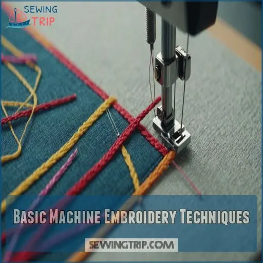 Basic Machine Embroidery Techniques