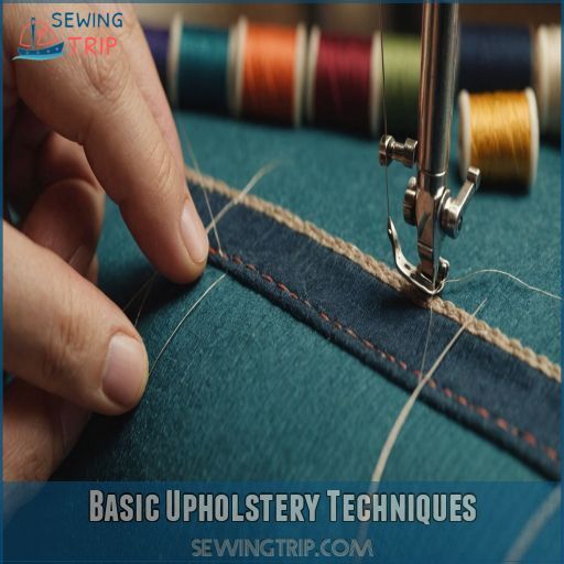 Basic Upholstery Techniques Basic Upholstery Techniques