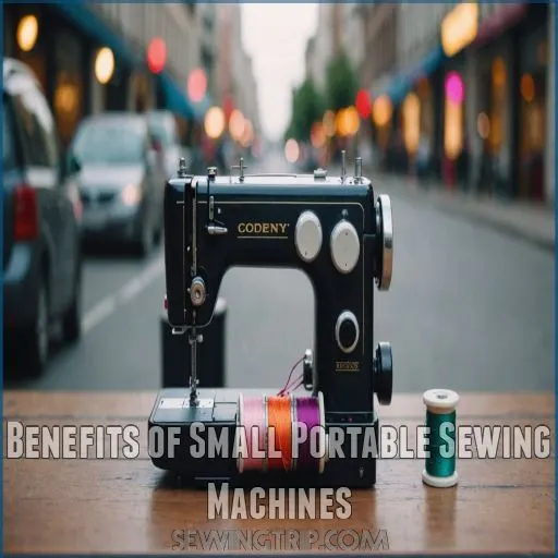 Benefits of Small Portable Sewing Machines