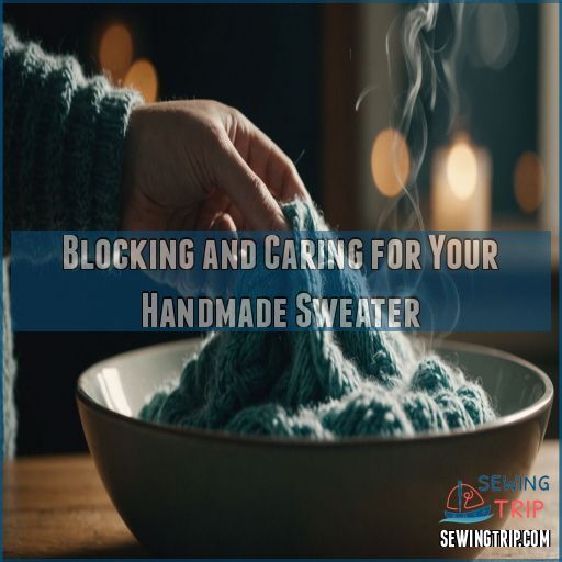 Blocking and Caring for Your Handmade Sweater Blocking and Caring for Your Handmade Sweater