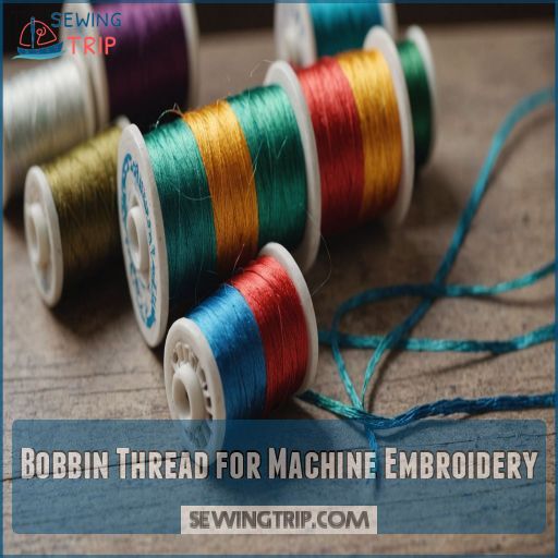 Bobbin Thread for Machine Embroidery