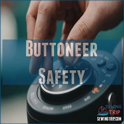 Buttoneer Safety