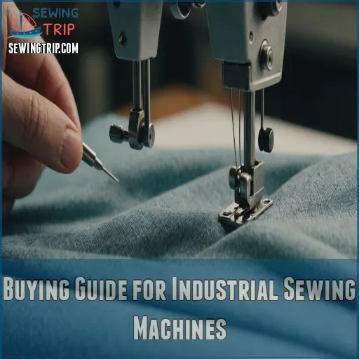 Buying Guide for Industrial Sewing Machines