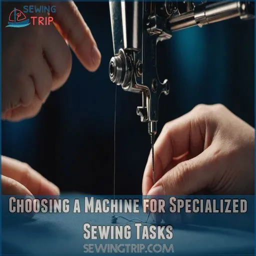 Choosing a Machine for Specialized Sewing Tasks