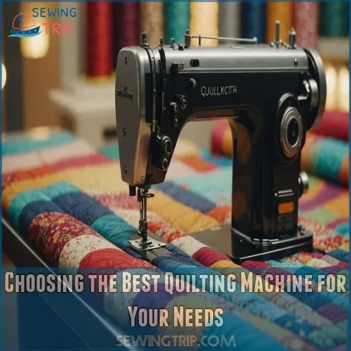 Choosing the Best Quilting Machine for Your Needs