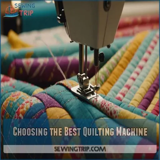 Choosing The Best Quilting Machine