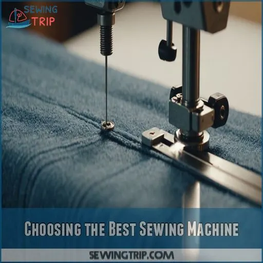 Choosing the Best Sewing Machine