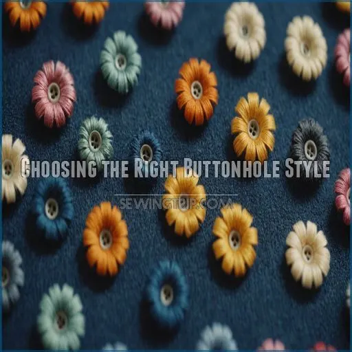 Choosing The Right Buttonhole Style