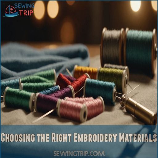 Choosing the Right Embroidery Materials