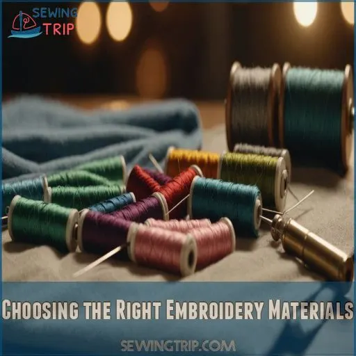 Choosing the Right Embroidery Materials