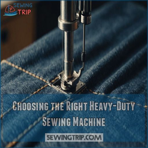 Choosing the Right Heavy-Duty Sewing Machine Choosing the Right Heavy-Duty Sewing Machine