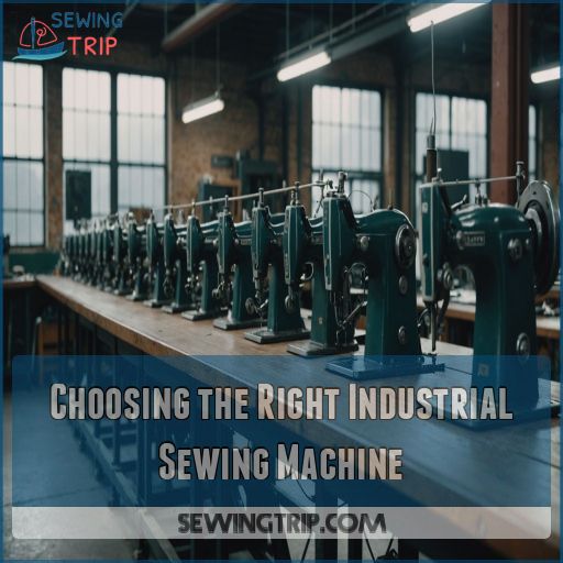 Choosing the Right Industrial Sewing Machine