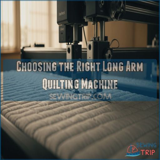 Choosing the Right Long Arm Quilting Machine